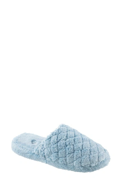 Acorn Women's Spa Quilted Clog Slippers Women's Shoes In Powder Blue