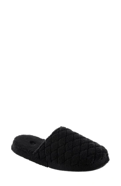 Acorn Women's Spa Quilted Clog Slippers Women's Shoes In Black
