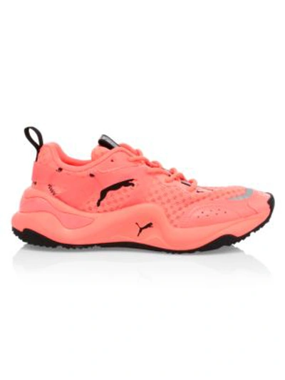 Puma Women's Women's Rise Neon Sneakers In Pink