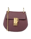 Chloé Cross-body Bags In Deep Purple