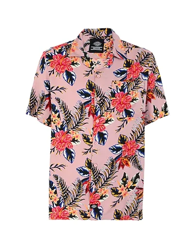 Dickies Shirts In Pastel Pink