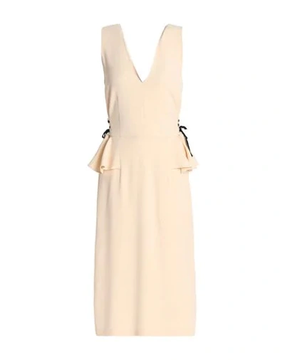 Tome 3/4 Length Dresses In Beige