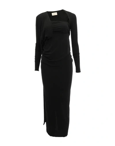 Alexandre Vauthier Long Dresses In Black
