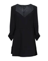 Elisabetta Franchi Short Dresses In Black