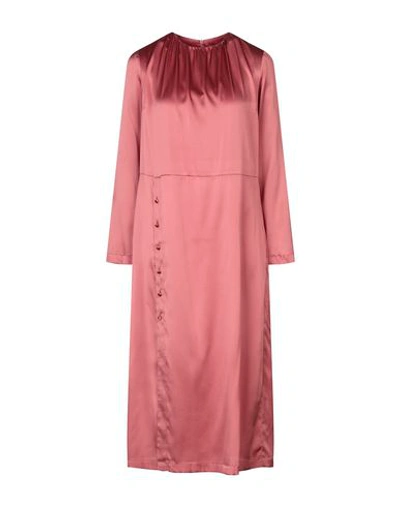 Aglini Midi Dresses In Pink
