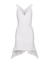 Antonio Berardi Short Dresses In White