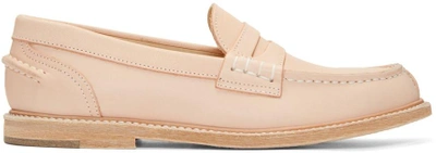 Hender Scheme Beige Slouchy Loafers