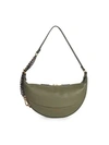 Marc Jacobs Women's Mini The Eclipse Leather Saddle Bag In Cactus Green