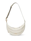 Marc Jacobs Women's Mini The Eclipse Leather Saddle Bag In Neutrals