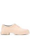 Camper Pix Lace-up Shoes In Nude