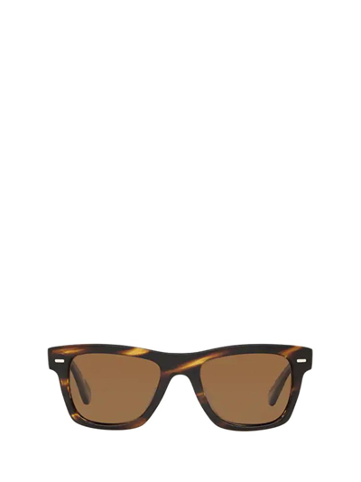 Oliver Peoples Ov5393su Cocobolo Male Sunglasses In True Polar Brown