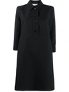 La Doublej Artemis Shirt Dress In Black