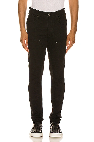 Amiri Workman Skinny Pant In Black