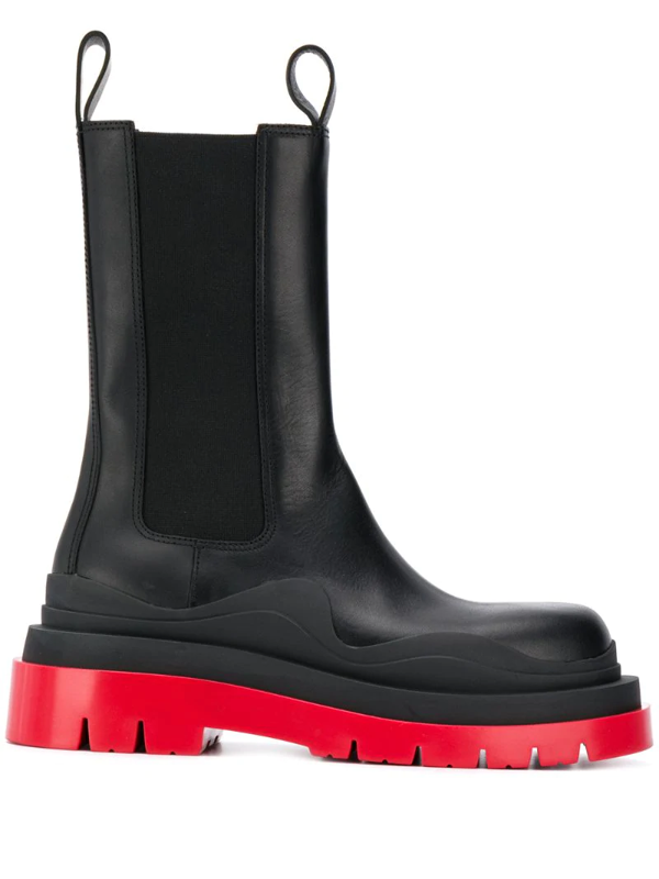 bottega tire boots sale