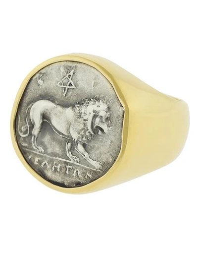 Jorge Adeler Lion Coin Ring