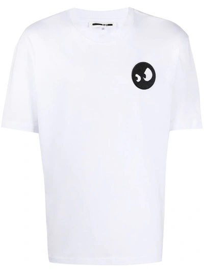 Mcq By Alexander Mcqueen Emoji T-shirt In White