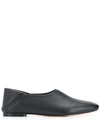 Vince Branine Napa Ballet Flats In Black