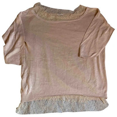 Pre-owned Marella Wool Sweatshirt In Pink