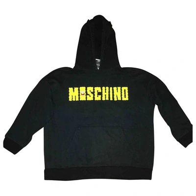 Pre-owned Moschino Black Cotton Knitwear