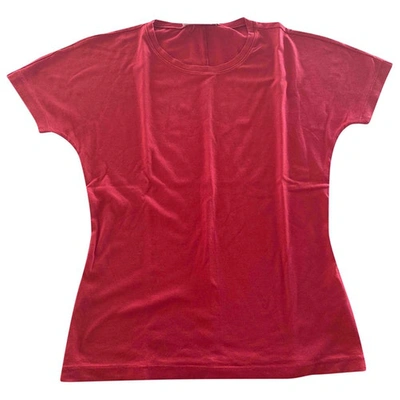 Pre-owned Max Mara T-shirt In Red