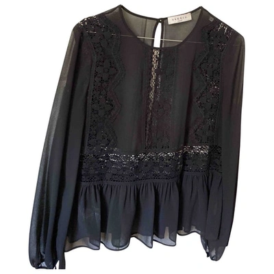 Pre-owned Sandro Tunic In Black