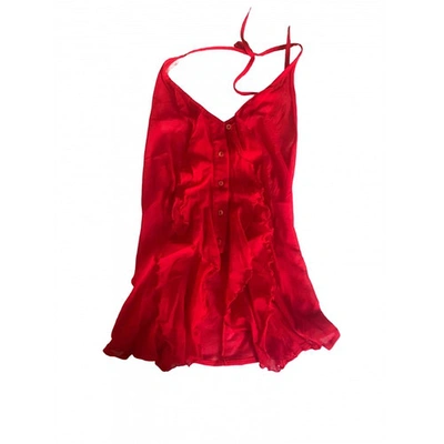 Pre-owned La Perla Camisole In Red