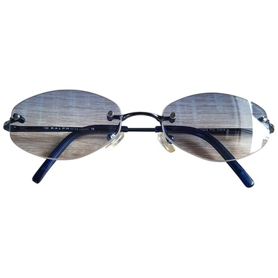 Pre-owned Ralph Lauren Blue Metal Sunglasses