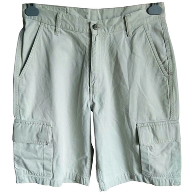 Pre-owned Levi's Beige Cotton Shorts