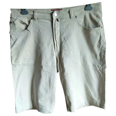 Pre-owned Pierre Cardin Beige Cotton Shorts