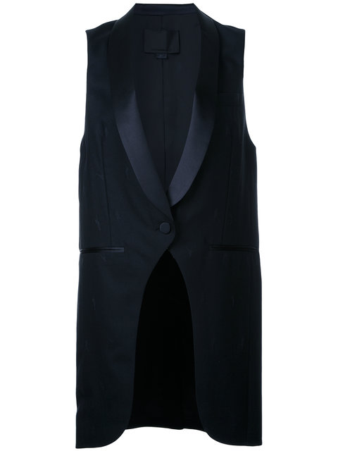 Alexander Wang Shawl Collar Waistcoat | ModeSens