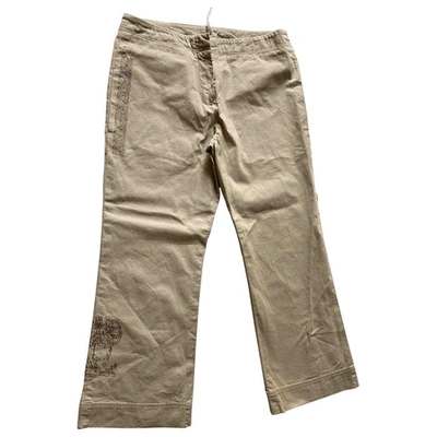 Pre-owned Jil Sander Chino Trousers In Khaki