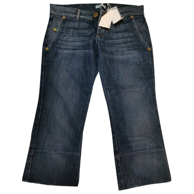 Pre-owned Pinko Short Pants In Blue