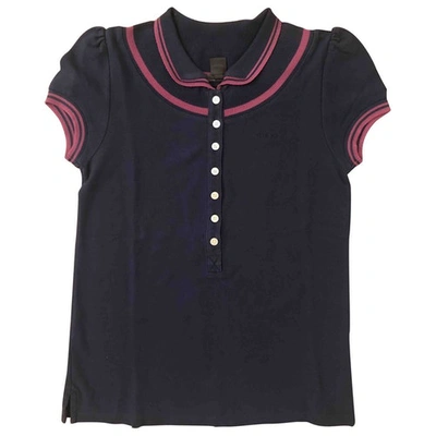 Pre-owned Marc Jacobs Blue Cotton Top