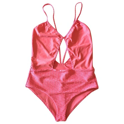 Pre-owned Maje Pink Swimwear