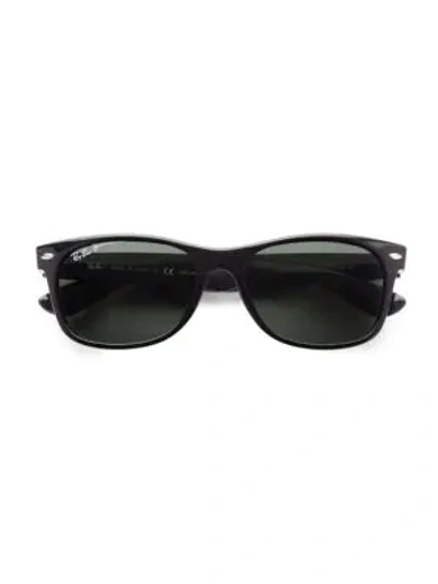 Ray Ban Men's Rb2132 55mm New Wayfarer Sunglasses In Black Polarized