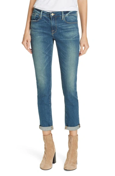 Frame Le Garcon Slim Boyfriend Jeans In Berkley Square