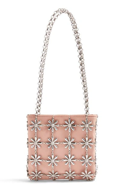 Topshop Daisy Cage Shoulder Bag In Pink ModeSens