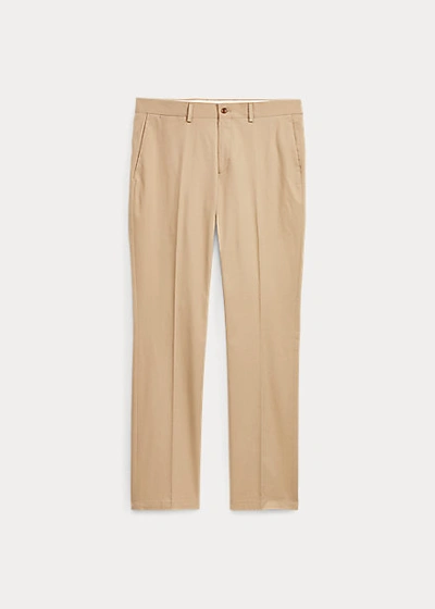 Ralph Lauren Straight Fit Washed Stretch Chino Pant In Classic Chairman Navy