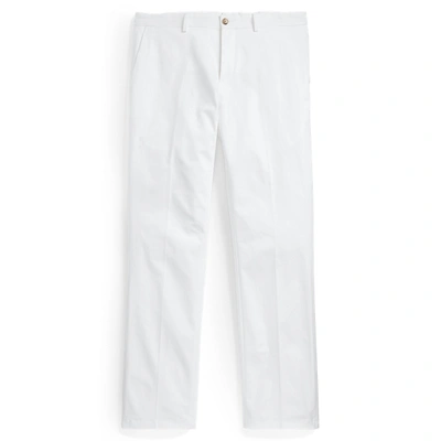 Ralph Lauren Straight Fit Washed Stretch Chino Pant In Optic White