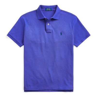 Polo Ralph Lauren The Iconic Mesh Polo Shirt In Indigo Sky/c5980 | ModeSens