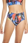 Hanky Panky Bold Huntress Retro Thong In Multi