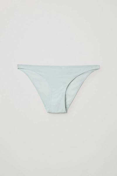 Cos Recycled Polyamide Slim Fit Briefs In Turquoise