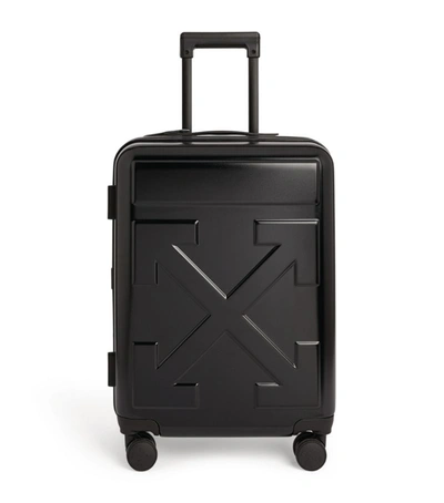 Off-white Arrows Embossed Suitcase In Black