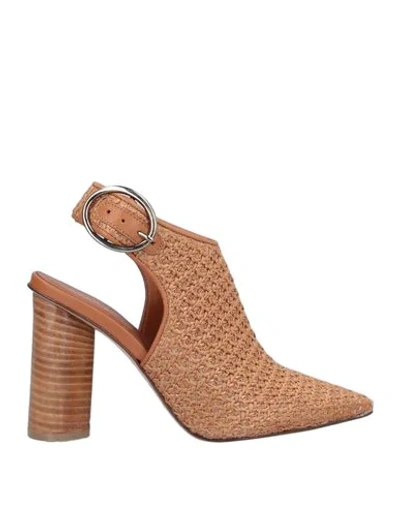 Makris Booties In Camel