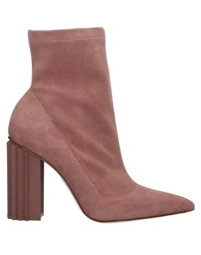 Le Silla Ankle Boot In Pastel Pink