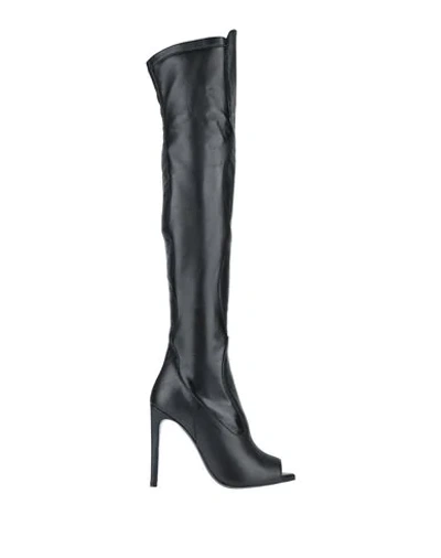 Wo Milano Boots In Black