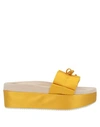 Charlotte Olympia Sandals In Yellow