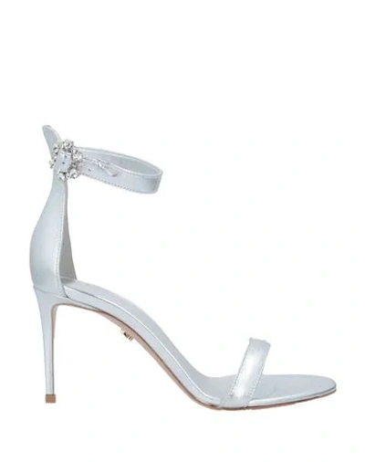 Le Silla Sandals In Silver