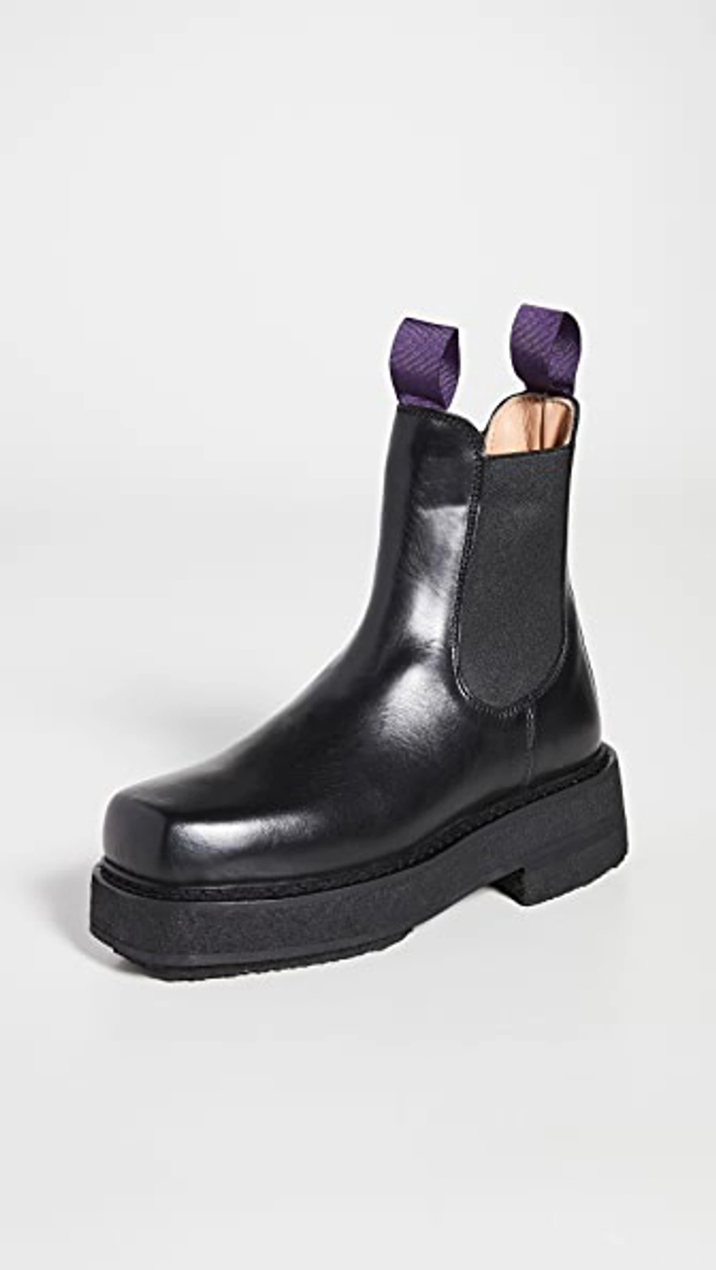 靴 Eytys/ Brown Snake Ortega Boots EYTYS Brown Ortega II Chelsea Boots Eytys