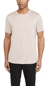 Theory Modal Blend Jersey Essential Tee In Quartz